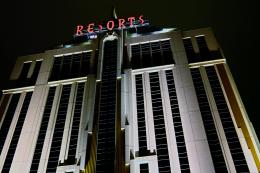 Resorts at night